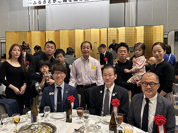 ご来賓と近畿松江会参加者・ご家族の皆さん
