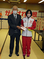 木村副会長と選手代表